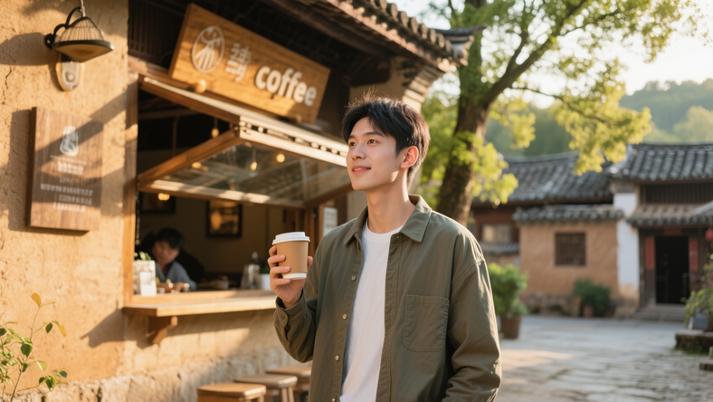 开进城市公厕的精品咖啡,让年轻人转场村咖试运气